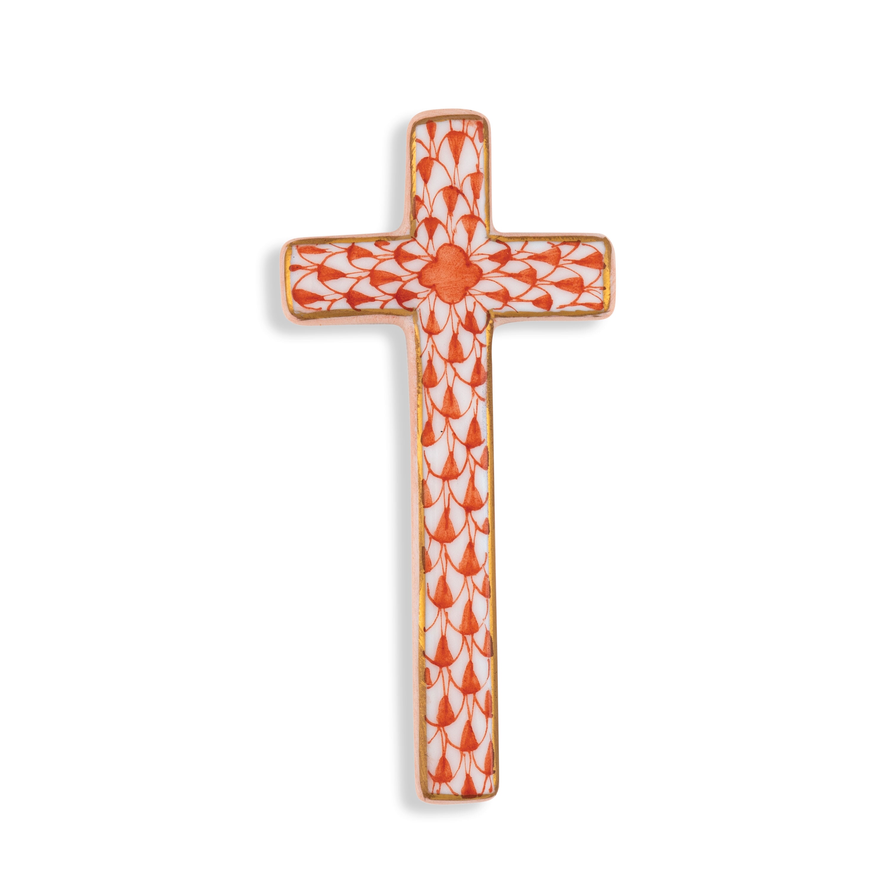 Herend Mini Fishnet Cross